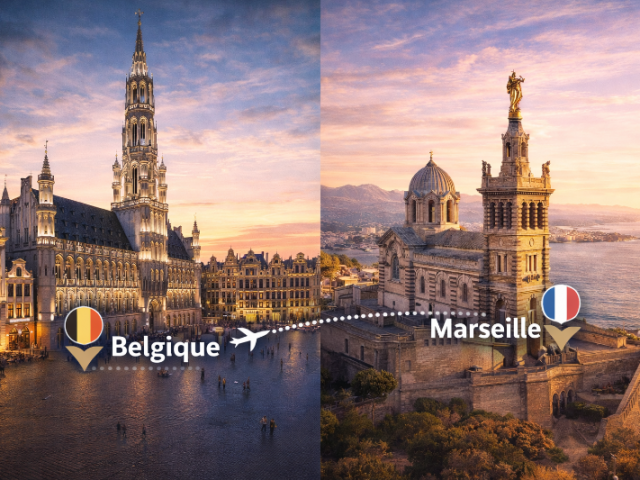 Rapatriement funéraire Belgique vers Marseille 24h/24 et  7j/7