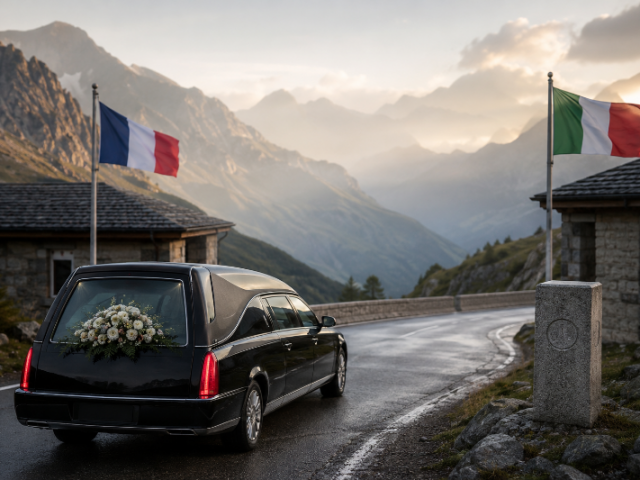 Rapatriement de corps vers l'Italie : démarches, délais et coûts à prévoir.