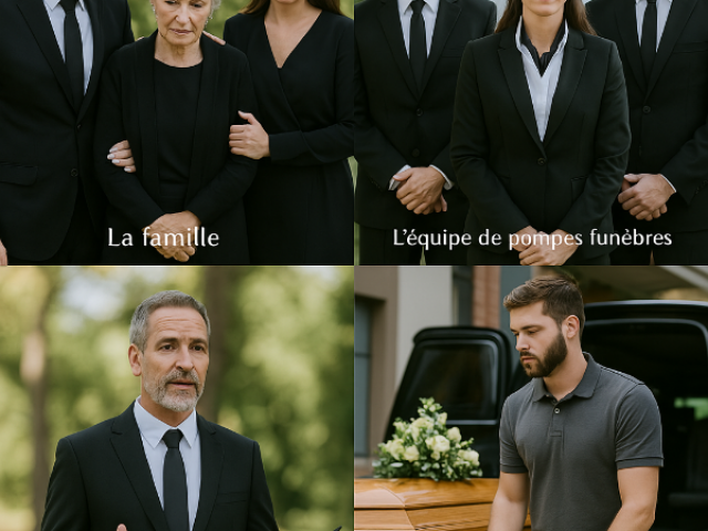 P.F Lost Funéraire: Guide Pratique: Le rôle de chaque acteur lors des obsèques