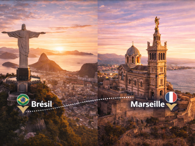 Rapatriement funéraire Brésil vers Marseille et  région PACA 24h/24 et 7jours/7 