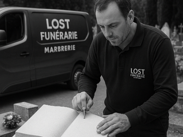 P. F à Marseille Lost Funéraire: pierres tombales et monuments personnalisés