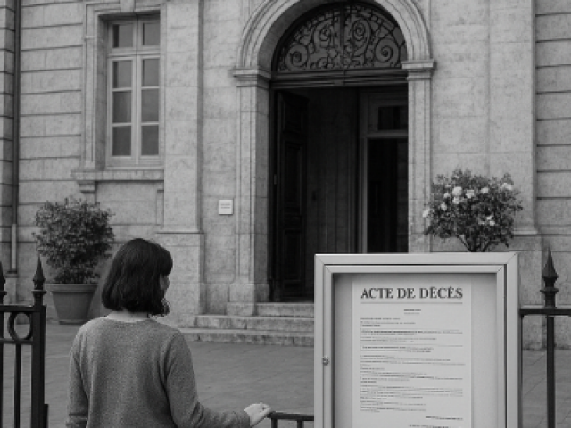 P. Funèbres  Marseille Lost Funéraire  Déclarer un décès à la mairie: mode d'emploi