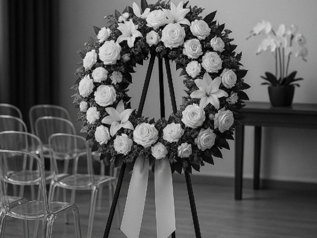 P. F  Marseille Lost Funéraire : Les fleurs de deuil: symboles et significations